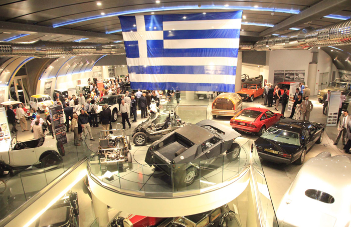 Έγιναν χτες τα εγκαίνια της έκθεσης «Made by Hellas» στο Ελληνικό Μουσείο Αυτοκινήτου.